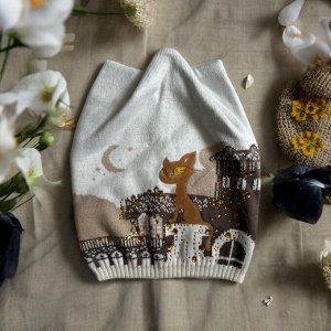 Шапка одинарная вязка