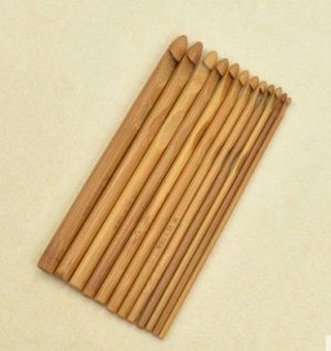 Набор бамбуковых крючков 12шт