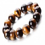 Браслет «тигровый глаз» из гематита, камень 12mm
