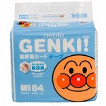 Подгузники для новорожденных Genki NB, 84 шт 0-5 кг
