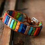 Богемный браслет из Императорского камня, 7 чакр