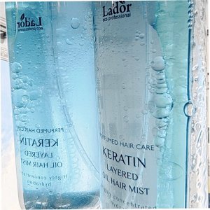 LADOR Парфюмированный мист для укрепления и защиты волос с кератином KERATIN LAYERED OIL MIST