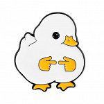 Значок металлический &quot;Утенок&quot; XZ6925