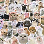 Наклейки для стикер бомбинга &quot;Cats&quot; (60 шт.)