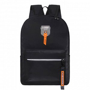 Рюкзак MERLIN G701 черно-оранжевый