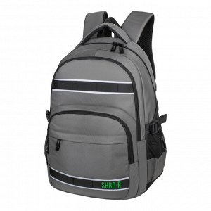 Молодежный рюкзак MERLIN XS9255 серый