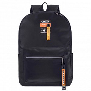ACROSS Рюкзак MERLIN G706 черно-оранжевый