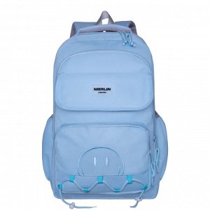 Рюкзак MERLIN M853 голубой