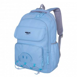 Рюкзак MERLIN M853 голубой