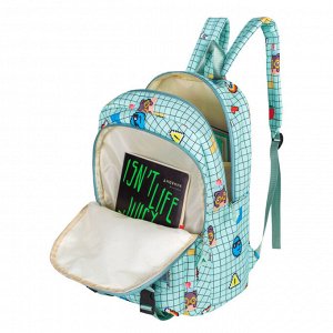 Молодежный рюкзак MERLIN A-508 зеленый