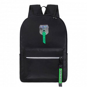 Рюкзак MERLIN G701 черно-зеленый