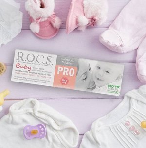 РОКС З/паста ROCS PRO Baby "Минеральная защита и нежный уход" 45 гр. для детей от 0 до 3 лет, шт