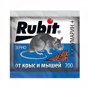 От мышей Зоокумарин зерно Рубит 200 гр.(1/30)/ЛЕТТО/
