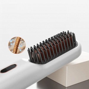 Электрическая расческа для укладки волос Wireless Straightening Comb QL001