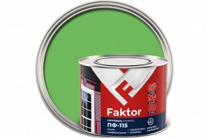 Эмаль ПФ-115 FAKTOR салатная 1,9кг