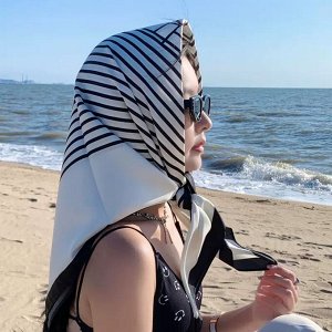 Платок на голову, женский, шейный, 90 х 90 см.