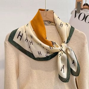 Платок на голову, женский, шейный, 70 х 70 см.