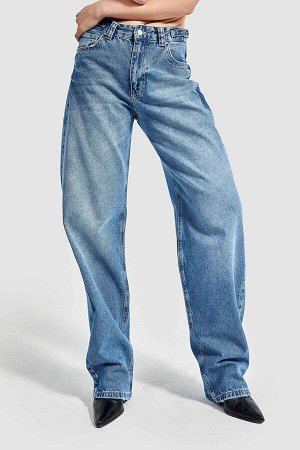 Женский синий цвет, регулируемый пояс на талии, супер длинный джинсовый ремень свободного покроя