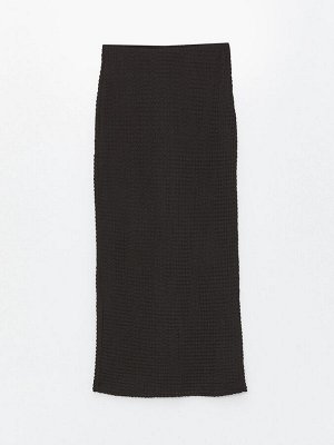 Женская прямая юбка-карандаш приталенного кроя