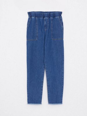 Женские джинсовые брюки Rodeo с эластичной резинкой на талии, удобной посадкой и прямыми карманами