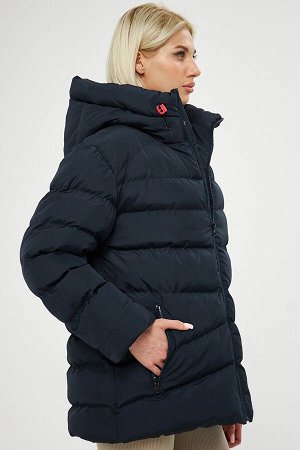 Женское водо- и ветрозащитное надувное зимнее пальто с капюшоном BDM-300