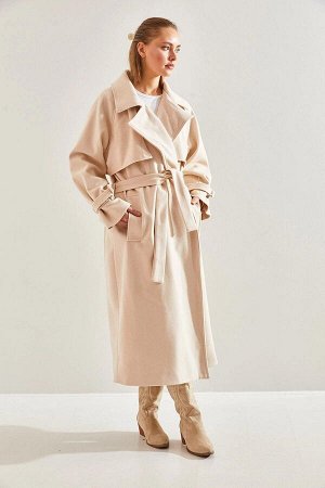 Женская ветровка, длинное кашемировое пальто 8102 60141014