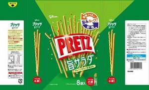 GLICO Pretz - хрустящие палочки со вкусом салата умами