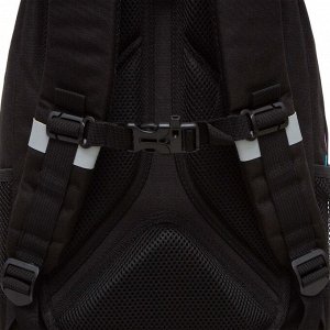 Рюкзак школьный GRIZZLY с карманом для ноутбука 13", анатомической спинкой, для девочки