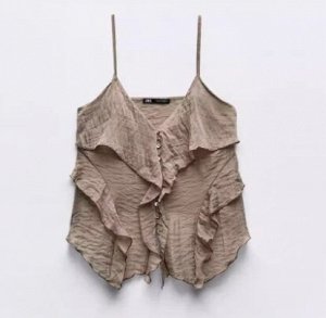 ZARA ТОП на БРЕТЕЛЯМИ