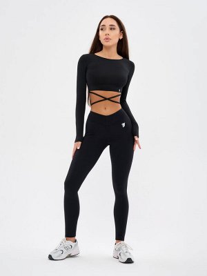 Рашгарды Bona Fide: Mini Rash X "Black" от бренда спортивной женской одежды Bona Fide