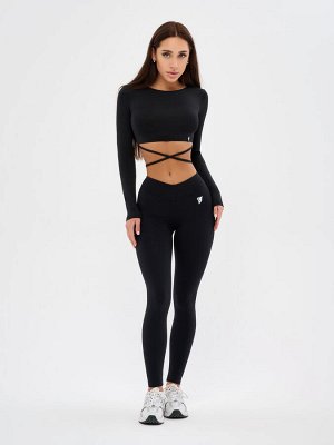 Рашгарды Bona Fide: Mini Rash X "Black" от бренда спортивной женской одежды Bona Fide