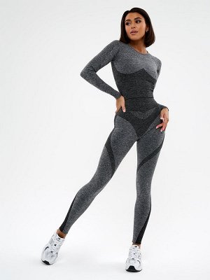 Рашгарды Bona Fide: Majestic Rash "Gray" от бренда спортивной женской одежды Bona Fide