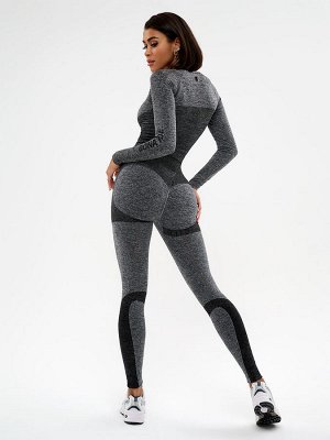 Рашгарды Bona Fide: Majestic Rash "Gray" от бренда спортивной женской одежды Bona Fide