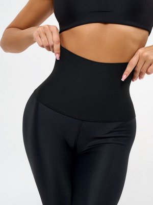 Леггинсы Bona Fide: Bona Compressed "Black" от бренда спортивной женской одежды Bona Fide