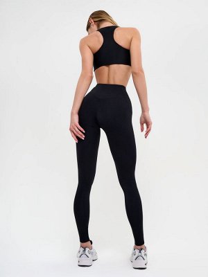 Леггинсы Bona Fide: Bona Tights "Black" от бренда спортивной женской одежды Bona Fide