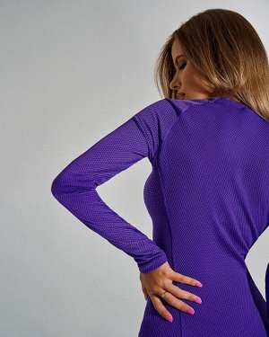 Рашгарды Bona Fide: Rashguard Round "Purple" от бренда спортивной женской одежды Bona Fide