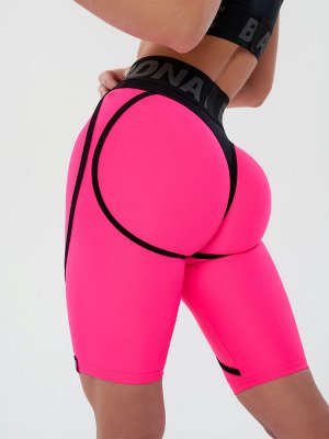 Велосипедки Bona Fide: Bona Cycling Extra Sex "Acid Pink" от бренда спортивной женской одежды Bona Fide