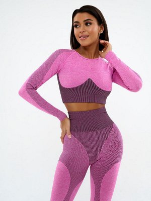 Рашгарды Bona Fide: Majestic Rash "Pink" от бренда спортивной женской одежды Bona Fide