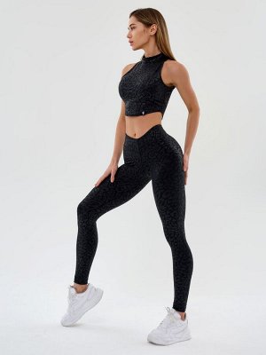 Леггинсы Bona Fide: Bona Classic "Black Panthera" от бренда спортивной женской одежды Bona Fide