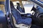 Накидки универсальные Шерсть Кусковые Серый