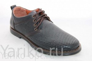 Мужская летняя обувь из натур.кожи,арт-146 (лето-орех), N597