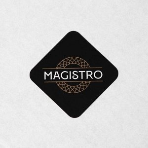 Кружка стеклянная с крышкой и ложкой Magistro «Диамант», 450 мл, цвет серый