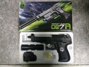 Пистолет пневматический с лазерным ц/у 007A