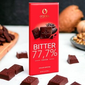 Горький шоколад Bitter, 90 г «O'Zera»