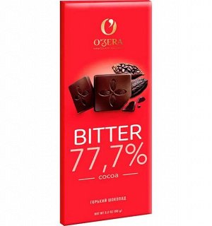 Горький шоколад Bitter, 90 г «O'Zera»