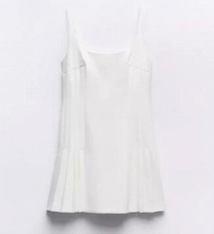 Белоснежное платье из коллекции ZARA CHINA