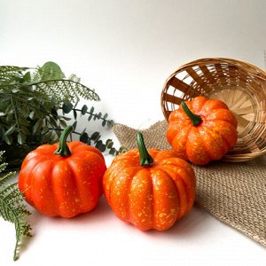 Тыква.  декоративный элемент1 шт. 8*6 см.