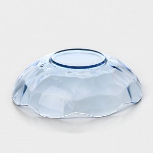 Набор посуды FANCY DIAMOND, 25 предметов, стекло, голубой