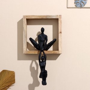 Сувенир «Опора», 24x14x45 см, полимерная смола, манговое дерево