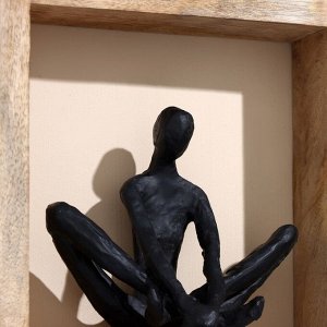 Сувенир «Опора», 24x14x45 см, полимерная смола, манговое дерево